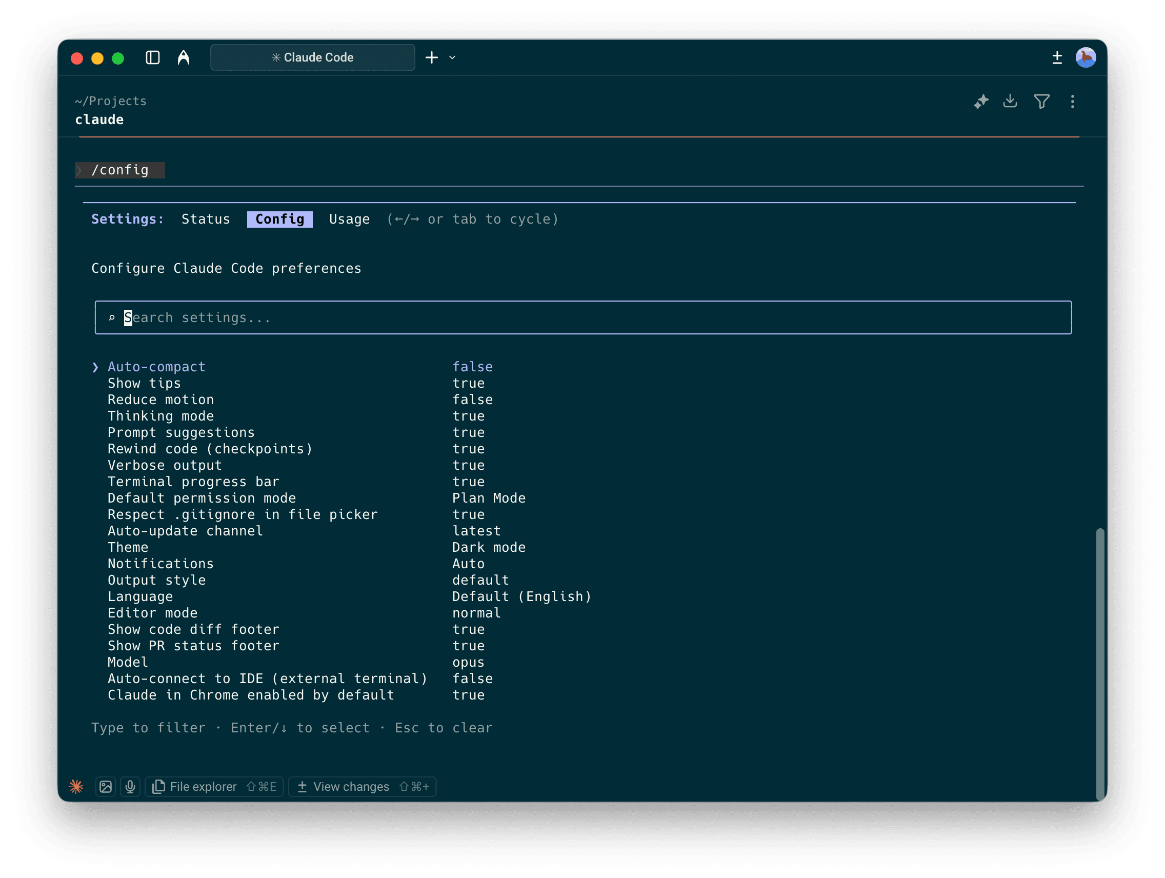 claude code configuration